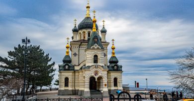 Панорамный вид: Форосская церковь