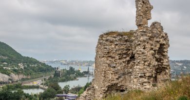 Интересный ракурс: Крепость Каламита